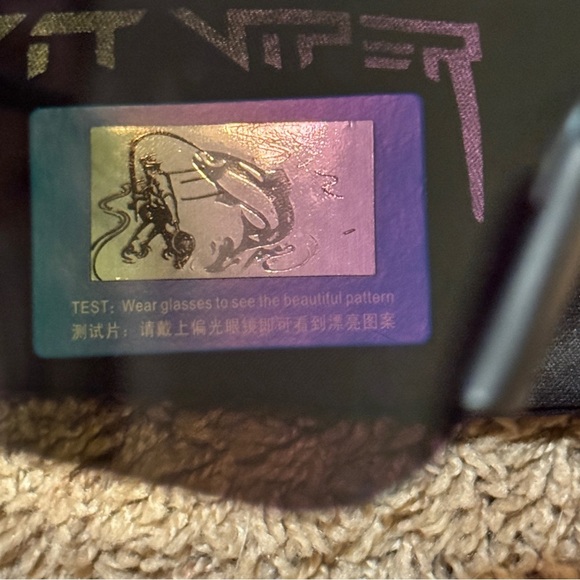 NWT Pit Viper Polarized Sunglasses Blue/Yellow Splatter – Brand New with Case - Picture 8 of 8